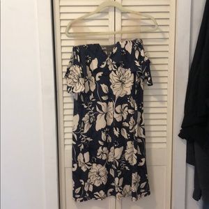OFFERS ACCEPTED - Floral illusion Dress NWOT